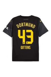 Fotbalové Dres Borussia Dortmund Jamie Bynoe-Gittens #43 Venkovní Oblečení 2024-25 Krátký Rukáv